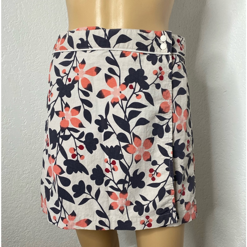Patagonia Button Out Boardie Wrap Skirt Removable Shorts Women’s Size 6 EUC